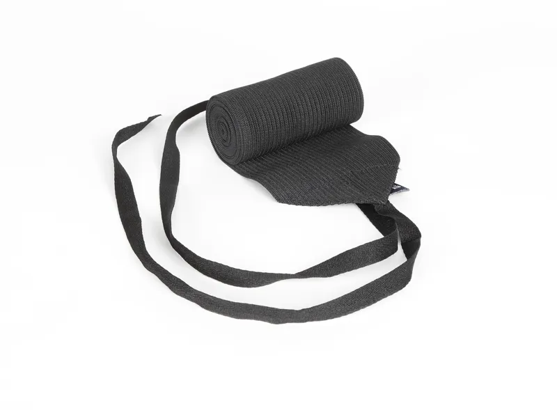 Shires Exercise/Tail Bandage 10cm/4in Black-1